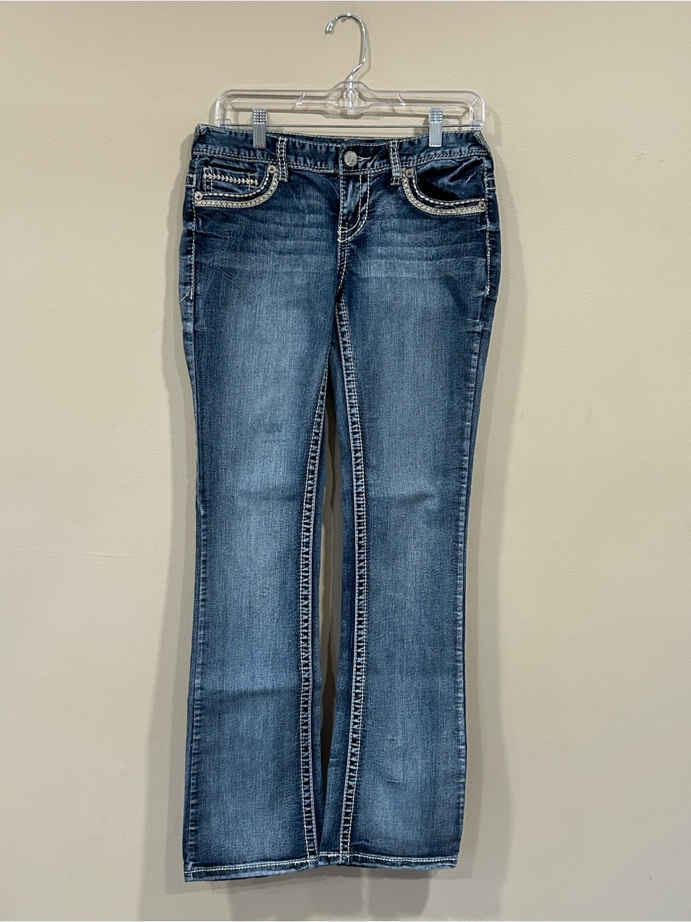 Maurices Mid Rise Womens Blue Jeans Sz 5/6